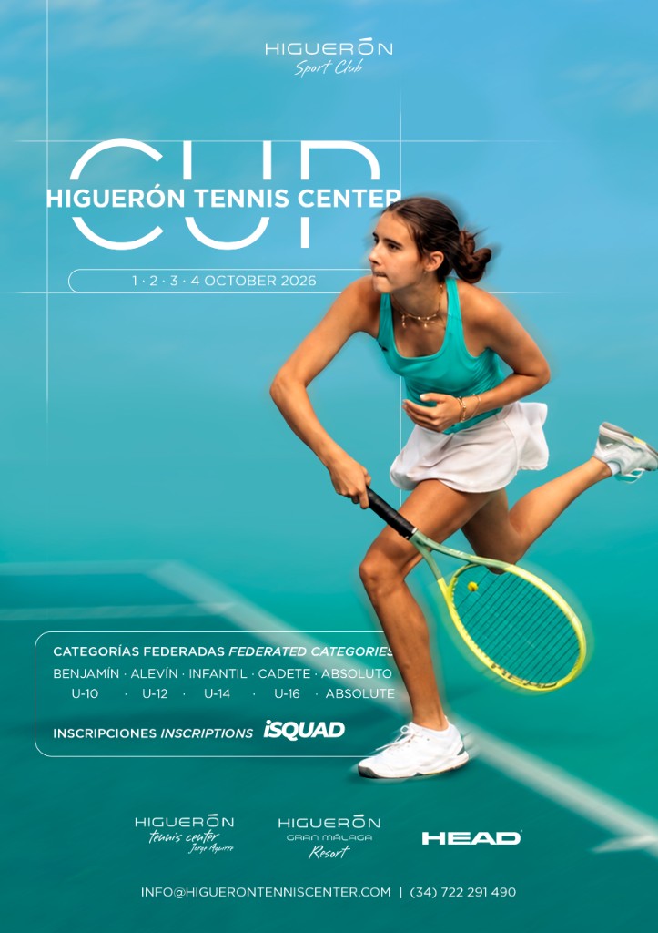 Cartel Oficial Higuerón Tennis Center Cup